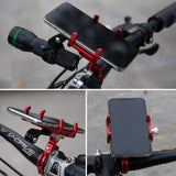 Phone,Holder,Aluminum,Alloy,Rotation,Bicycle,Motorcycle,Phone,Mount,Cycling