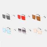 Women,Frameless,Square,Shape,Fashion,Personality,Outdoor,Protection,Sunglasses