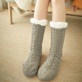 Women,Winter,Thickening,Casual,Socks,Silicone,Middle,Socks