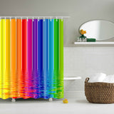 Dazzling,Design,Colorful,Pattern,Bathroom,Waterproof,Polyester,Fabric,Shower,Curtain