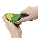 Green,Avocado,Slicer,Peeler,Plastic,Corer,Handle