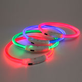 Rechargeable,Waterproof,Flashing,Light,Collar