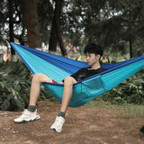 IPRee,270x150CM,Double,Person,Parachute,Cloth,Hammock,Adult,Outdoor,Swing,Backpacking,Hammock,Camping,Travel,Hunting