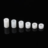 100Pcs,White,Nylon,Spacer,Round,Hollow,Standoff,Board,Screw