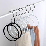 Color,Antiskid,Circular,Scarf,cloth,hanger,Holders,Hooks