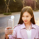 Yuemi,Light,Phone,Three,Adjustable,Charging,Makeup,Mirror,Light