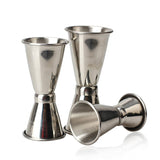 Stainless,Steel,Cocktail,Shaker,Jigger,Single,Double,Drink,Mixer,Pourers,Measurer,Tools