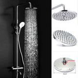 Rotatable,Round,Chrome,Water,Spray,Bathroom,Shower