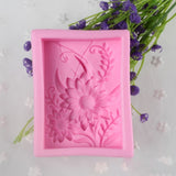 Silicone,Flexible,Sunflower,Candle,Making,Mould,Handmade