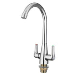 Chrome,Modern,Kitchen,Basin,Faucet,Lever,Rotation,Spout,Water,Mixer