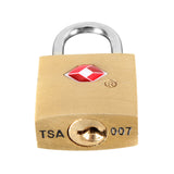 KCASA,Approved,Padlock,Travel,Security,Luggage,Solid,Brass