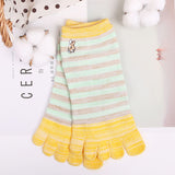 Ladies,Socks,Simple,Fashion,Cotton,Striped,Ankle,Socks