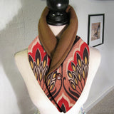 Floral,Print,Velvet,Scarf,Multicolor,Shawl