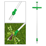 100cm,Stainless,Steel,Garden,Weeding,Cutter,Remover,Grass,Puller,Gardening,Tools