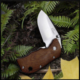 Enlan,Small,Pocket,Folding,Knife,8Cr13Mov,Blade,Handle,Stainless,Steel,Knife