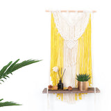 Woven,Macrame,Plant,Hanger,Cotton,Tapestry,Shelf