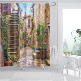 180x180cm,Shower,Curtain,Bathroom,Decor,Personalize,Custom,Waterproof,Polyester,Shower,Curtain,Fabric,Rings,Included