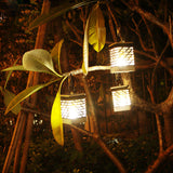 Outdoor,Solar,Lantern,Hanging,Light,Waterproof,Candle,Garden,Camping