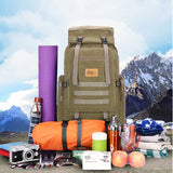 IPRee,Canvas,Tactical,Backpack,Waterproof,Travel,Unisex,Hiking,Climbing,Rucksack