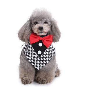 Formal,Tuxedo,Bandana,Collar,Bowtie,Adjustable,Neckerchief,Party