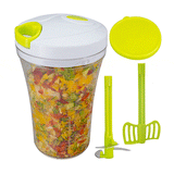 Handheld,Vegetable,Chopper,Mincer,Blender,Measuring,Container,Salad