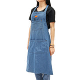 Unisex,Adjustable,Denim,Canvas,Denim,Aprons,Convenient,Pockets