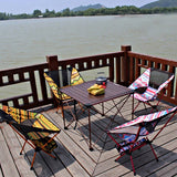 Outdoor,Portable,Folding,Chair,Aluminum,Alloy,Stool,Camping,Picnic,150kg