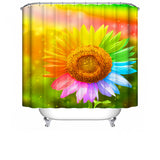 Multicolor,Sunflower,Bathroom,Waterproof,Shower,Curtain,Floor,Toilet,Cover,Bathroom,Curtain