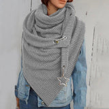 Women,Cotton,Thick,Winter,Outdoor,Casual,Stripe,Pattern,Decoration,Scarf,Shawl