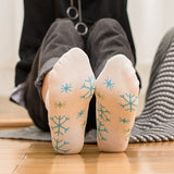 Middle,Printed,Cotton,Socks,Breathable,Snowflake,Socks