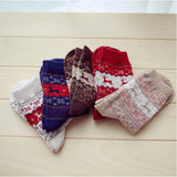 Women,Thickened,Socks,Pattern,Christmas,Stockings