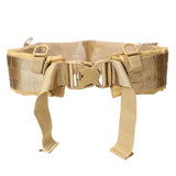 Khaki,Tactical,Molle,Waist,Outdoor,Camping,Hunting,Adjustable,Padded,Convenient,Combat,Girdle