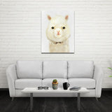 Miico,Painted,Paintings,Cartoon,Alpaca,Paintings,Decoration