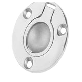 50x41mm,Stainless,Steel,Circle,Recessed,Flush,Handle,Hatch,Locker,Hatch,Handle