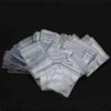 100Pcs,6x8cm,Reclosable,Ziplock,Wrapping,Adhesive,Transparent