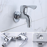 Brass,Water,Kitchen,Faucet,Mounted,Single,Handle,Water,Washing,Machine,Faucet,Garden,Bibcocks