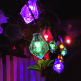 KCASA,Gardening,30LED,Solar,Panel,Light,Diamond,Holiday,Christmas,Wedding,Decoration