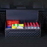 Trunk,Storage,Leather,Folding,Collapsible,Organizer