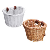 Travel,Carry,Carrier,Wicker,Bicycle,Front,Basket,Basket,Carrier