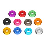 Suleve,M3AN9,10pcs,Aluminum,Alloy,Hexagonal,Multicolor