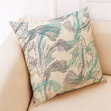 Concise,Style,Printed,Cotton,Pillow,Square,Decoration,Cushion,Cover