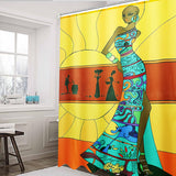 Shower,Curtain,Polyester,Bathroom,Shower,Curtain,Decor,Waterproof,Bathroom,Decor,Hooks