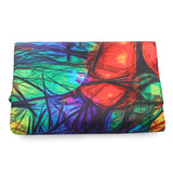 180x180cm,Colorful,Leaves,Waterproof,Bathroom,Shower,Curtain,Hooks