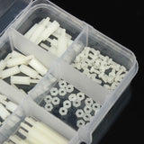 Suleve,M2NH2,Nylon,Screw,White,Screw,Nylon,Standoff,Assortment,140Pcs