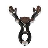 IPRee,Outdoor,Tactical,Stainless,Steel,Slingshot,Rubber,Catapult,Camping,Shooting