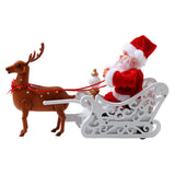 Electric,Riding,Santa,Claus,Walking,Music,Santa,Claus,Music,Christmas,Decorations