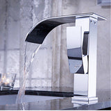 Luxury,Single,Lever,Bathroom,Vanity,Basin,Faucet,Waterfall,Mixer