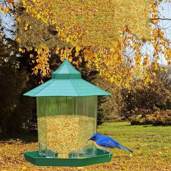 Waterproof,Gazebo,Hanging,Feeder,Outdoor,Feeding,Garden,Decorations