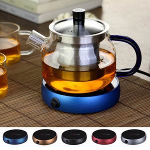 Portable,Electric,Heating,Coasters,Coffee,Water,Heater,Glass,Warmer,Office,House,Desktop