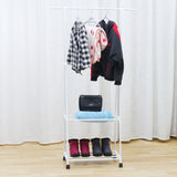 Metal,Closet,Organizer,Wardrobe,Shelves,Portable,Clothes,Storage